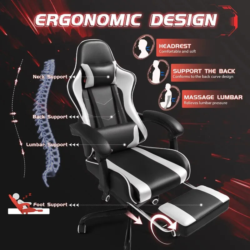 PU Leather Gaming Chair