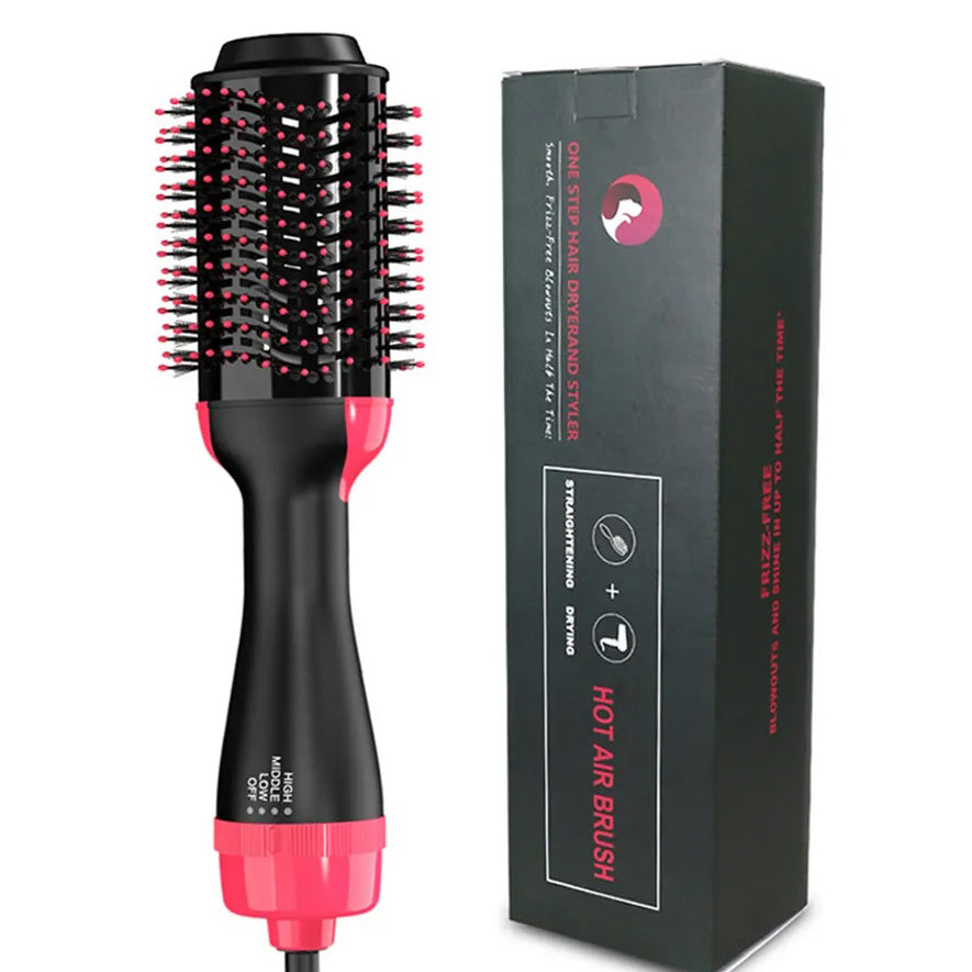 Pink 3-in-1 Hair Dryer & Volumizer