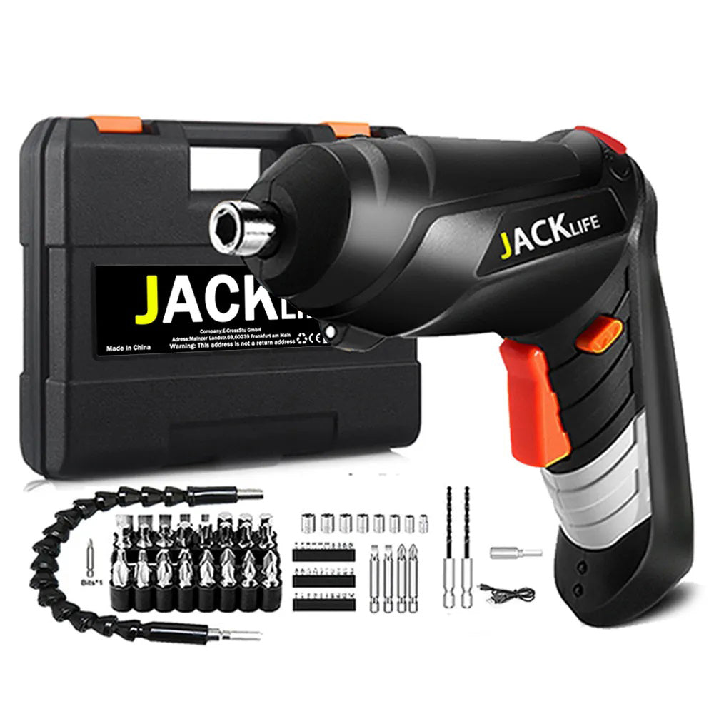 Jacklife Rechargeable Cordless Electric Screwdriver