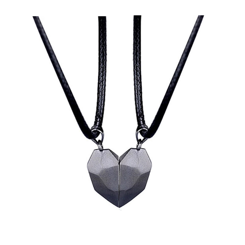 Magnetic Heart Duo Necklace