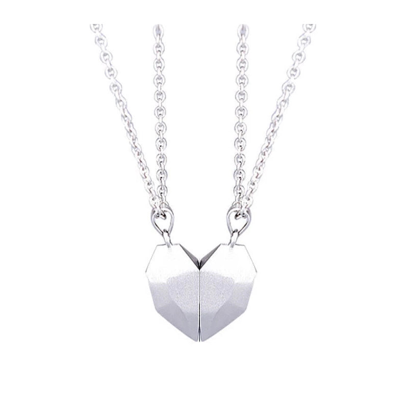 Magnetic Heart Duo Necklace