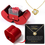 Chic Rose Apple Jewelry Box