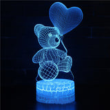 Neon 3D Lamp