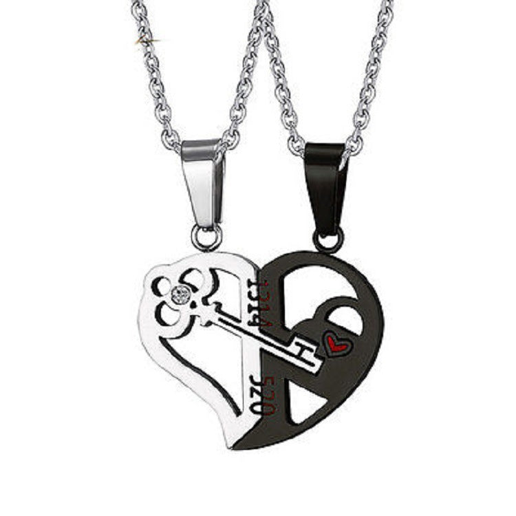 LoveLink Stainless Steel Necklace Set