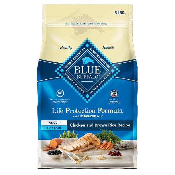 Blue Buffalo Life Protection Formula Adult Dry Dog Food Chicken & Brown Rice Recipe