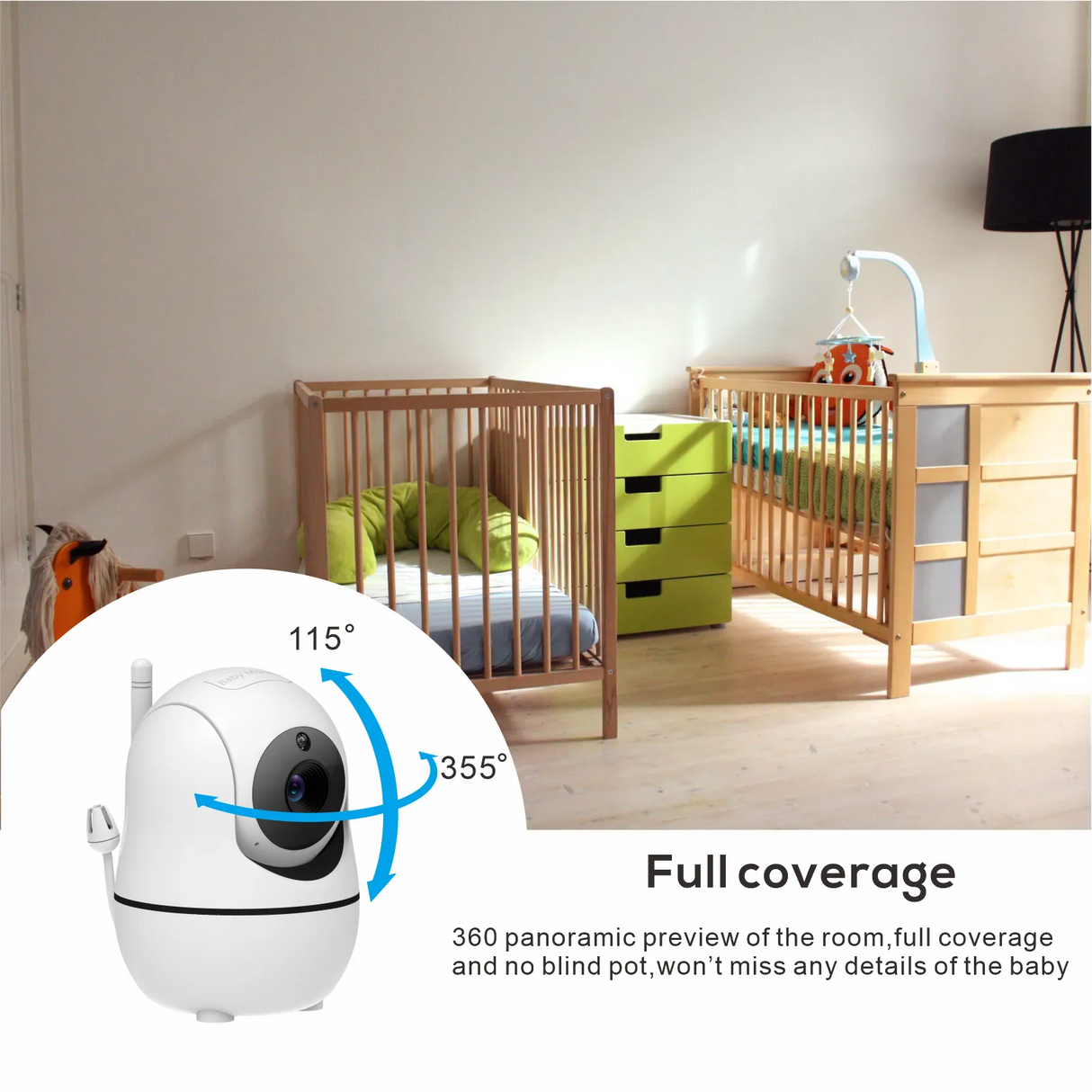 Baby Video Monitor 1000ft Range