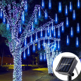 Solar LED Meteor Shower String Lights