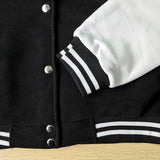 LA Retro Letter Baseball Jacket