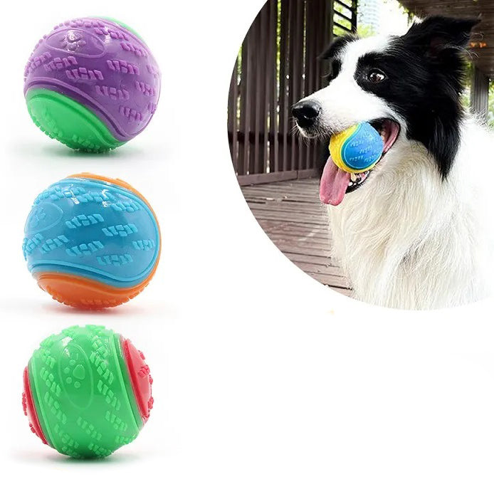 Bite-Resistant Interactive Dog Ball