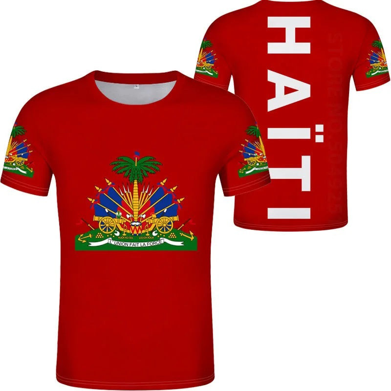 Haiti Men T-shirt 3D Print