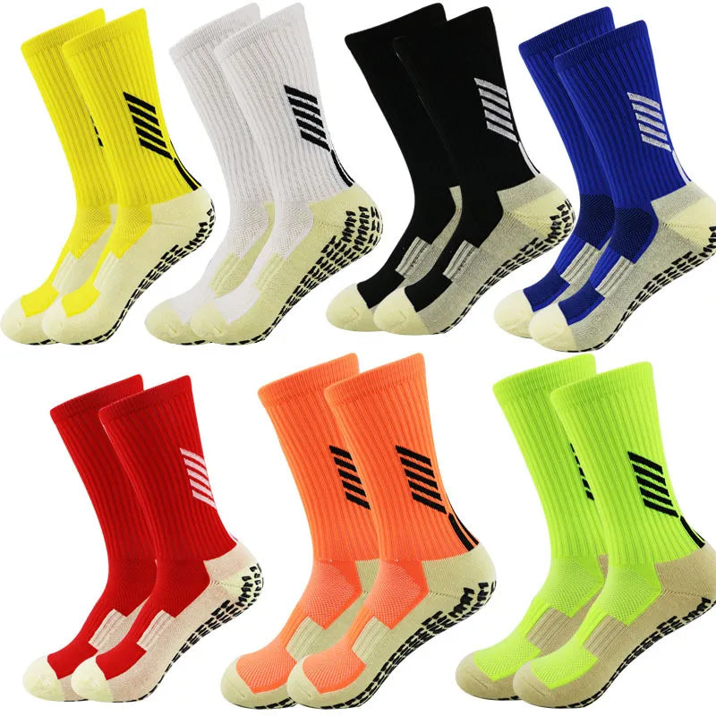 Anti-Slip Mid Calf Football Socks