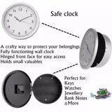 Hidden Wall Clock Safe Box