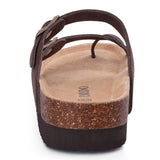 Unisex Soft Thick Sole Cork Slippers