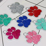 Glitter Paw Personalized Pet ID Tags