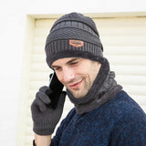 Cozy Winter Hat, Scarf & Gloves Set (3pcs)