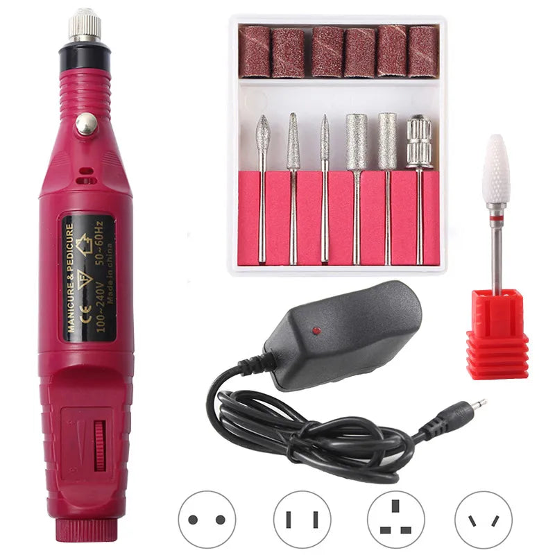 Pro Nail Drill Set (20000RPM)