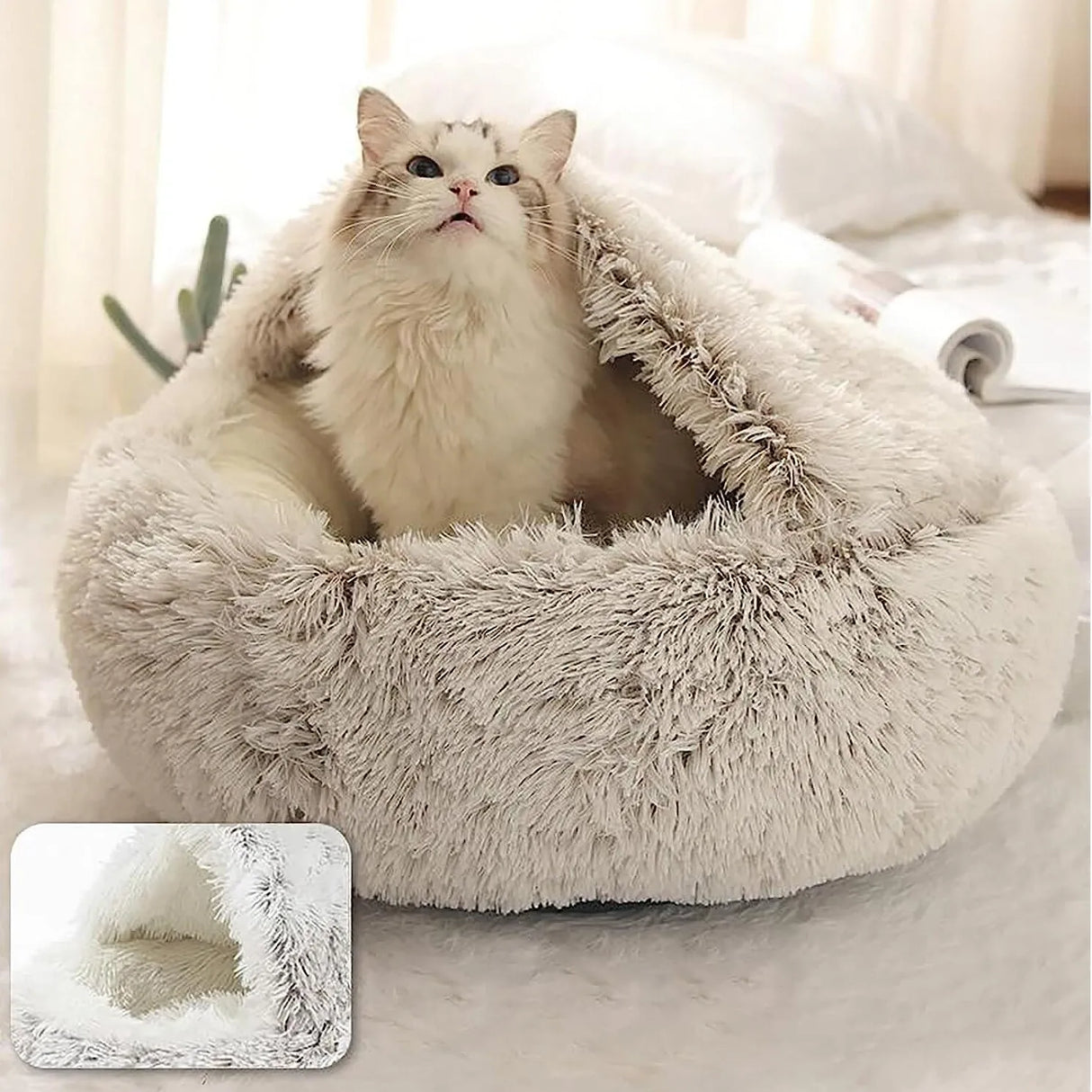 Cozy 2-in-1 Pet Sleeping Bag