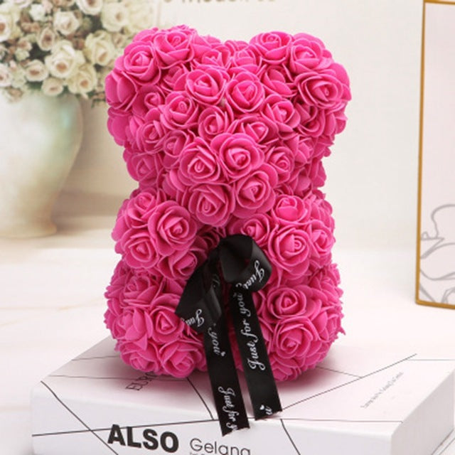 Eternal Love Rose Bear